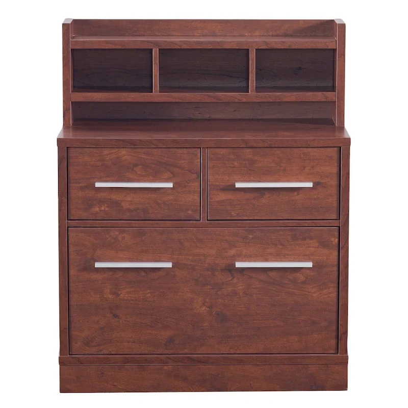 Greene Transitional 3-Drawer Wood File Cabinet Work Station by Porch & Den