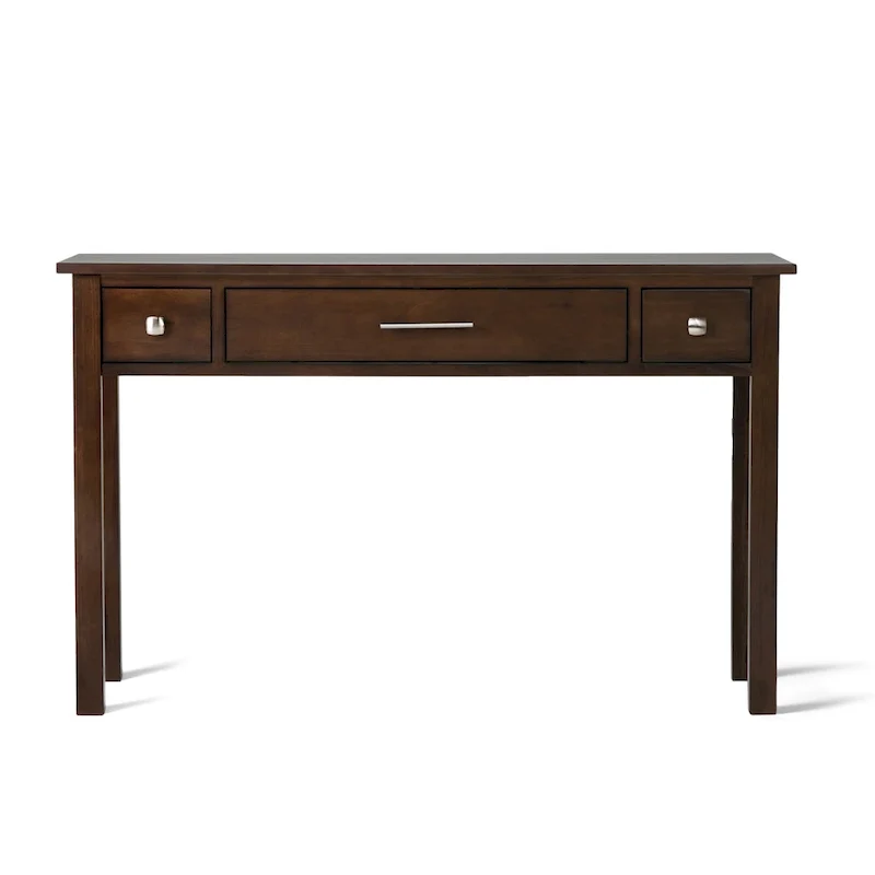 WYNDENHALL Franklin SOLID WOOD Contemporary Writing Office Desk