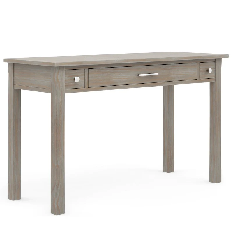 WYNDENHALL Franklin SOLID WOOD Contemporary Writing Office Desk