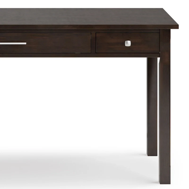 WYNDENHALL Franklin SOLID WOOD Contemporary Writing Office Desk