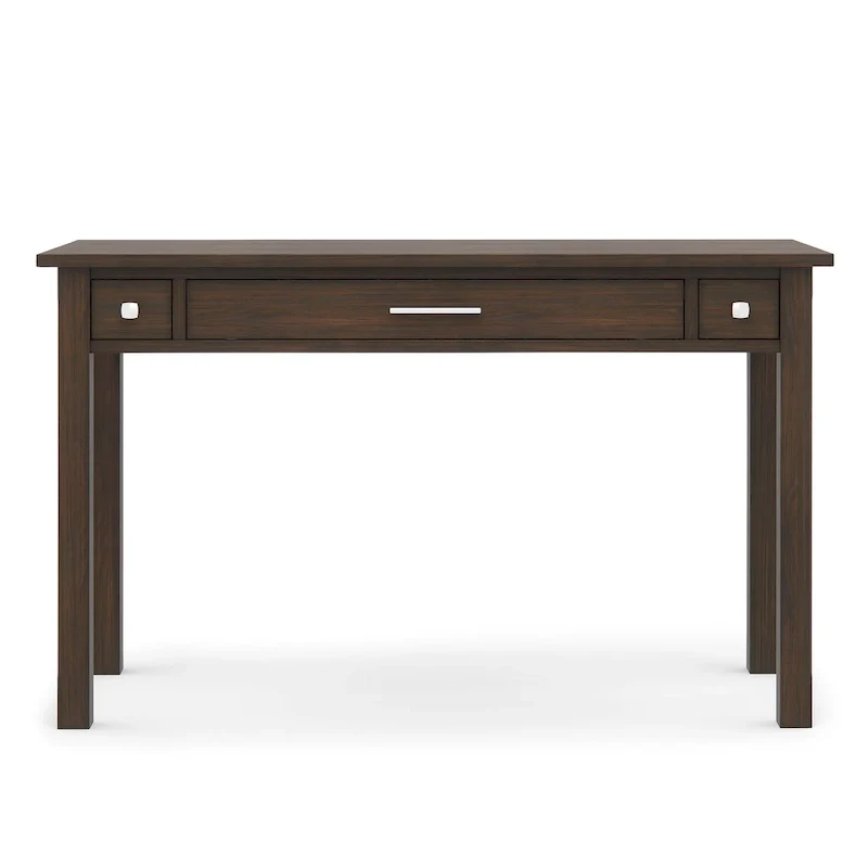 WYNDENHALL Franklin SOLID WOOD Contemporary Writing Office Desk