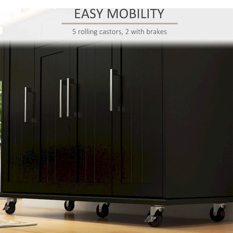 Kitchen Island on Wheels