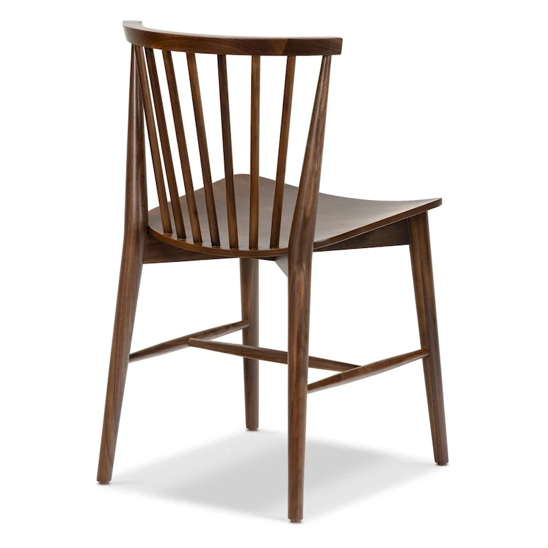 Poly & Bark Ligna Dining Chair - Spindled Bark with Solid Wood Frame