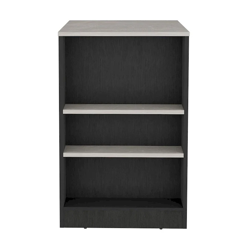 Kitchen Island with 3-Side Shelves,Kitchen Storage Cabinet for Dining Room