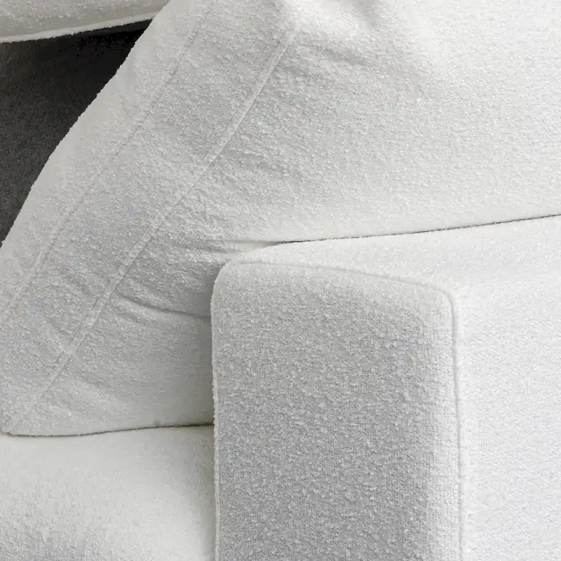 Commix Down Filled Sectional Sofa L-shape 4 Piece Modular Couch with Storage Ottoman