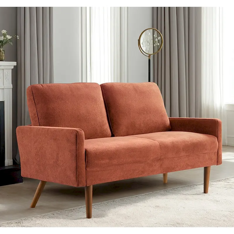 Velvet Loveseat Sofa