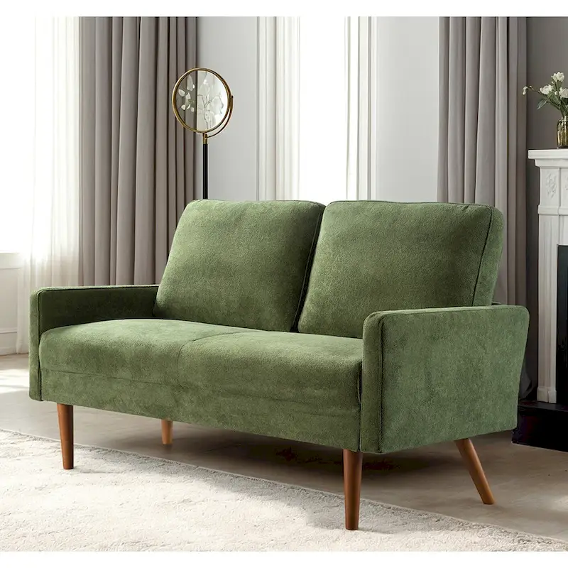 Velvet Loveseat Sofa