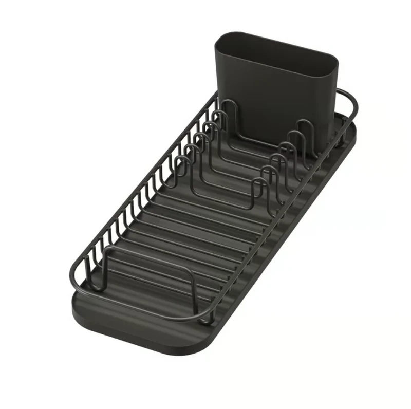 LILLHAVET Multifunctional dish rack, anthracite
