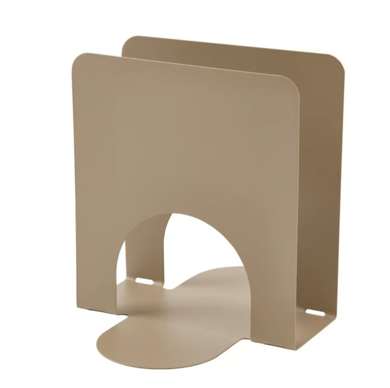 SKOGSRÖR Napkin holder, light grey-brown, 13x12 cm