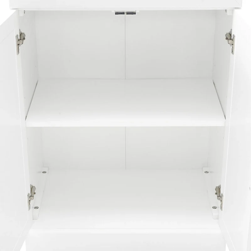 Crosley Stanton 3Pc Sideboard And Glass Door Pantry Set - 14.5x95x78