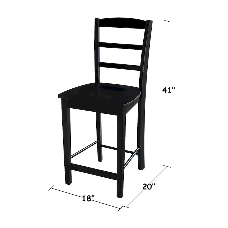 Madrid Solid Wood Stool