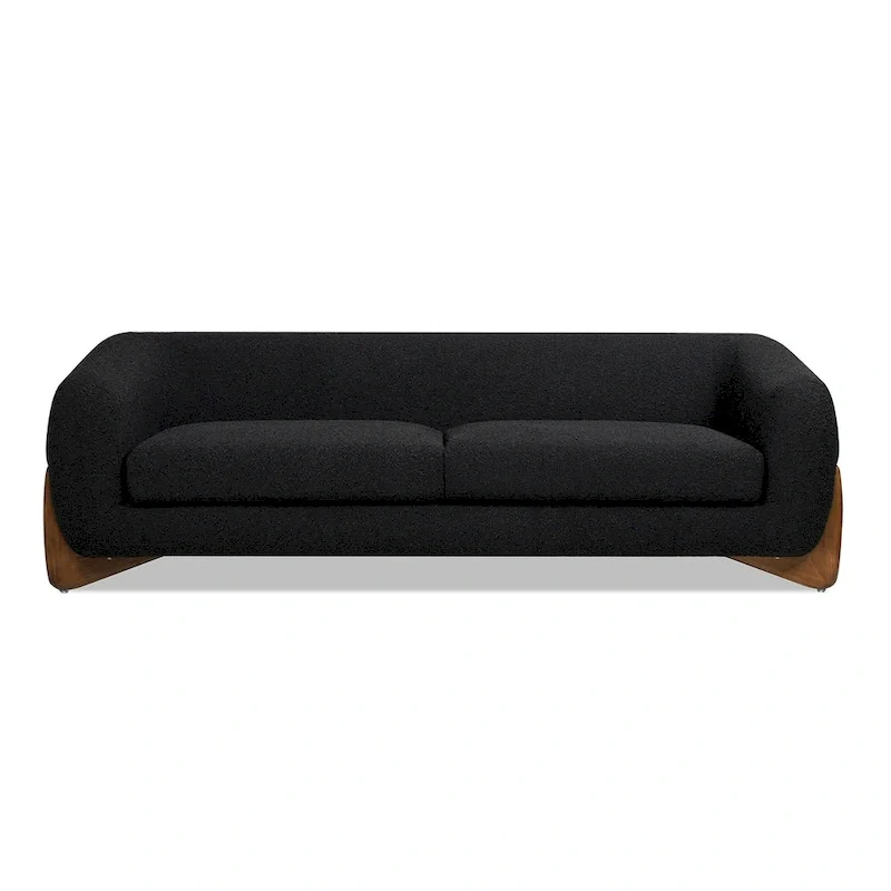 Alpine 90.5 Sherpa Upholstered Sofa