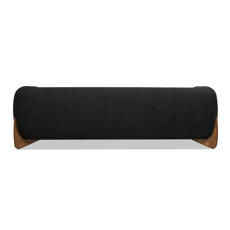 Alpine 90.5 Sherpa Upholstered Sofa