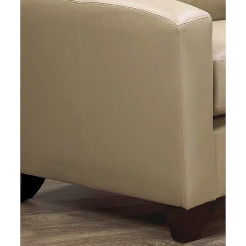 Bryce Italian Top Grain Leather Sofa and Loveseat Set