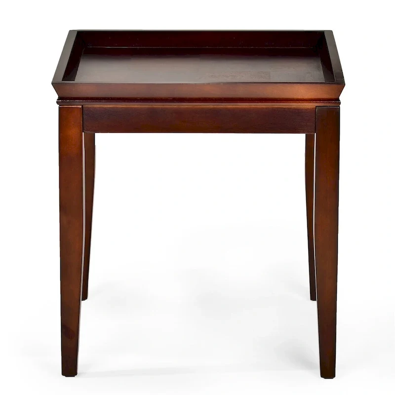 Wood End Table