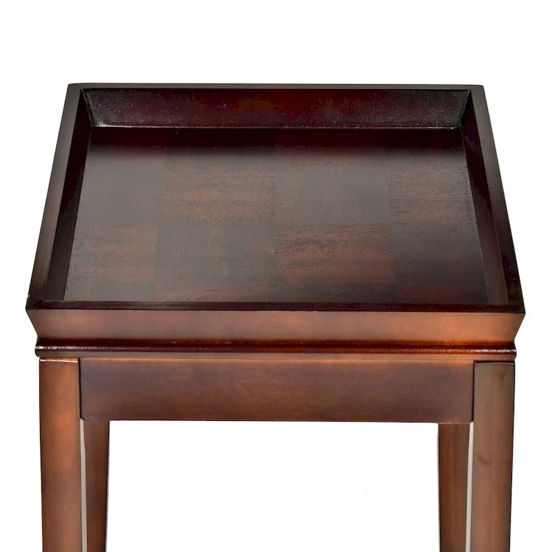 Wood End Table