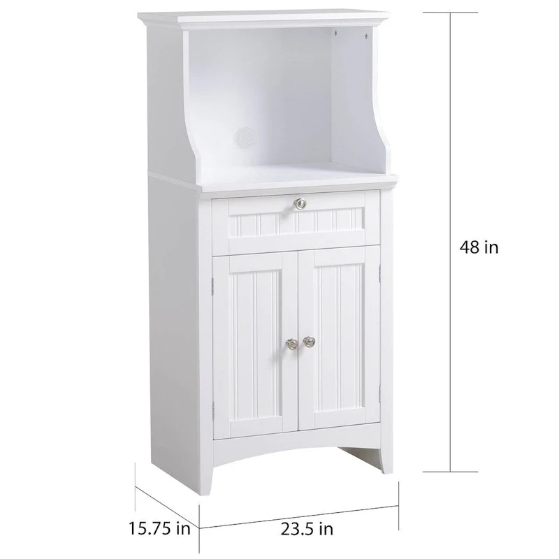 OS Home and Office Microwave/Coffee Maker Utility Cabinet