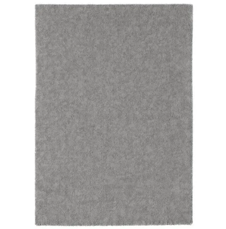 STOENSE large rug, medium grey, 170x240 cm, low pile