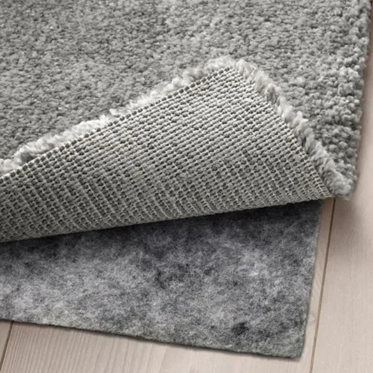 STOENSE large rug, medium grey, 170x240 cm, low pile