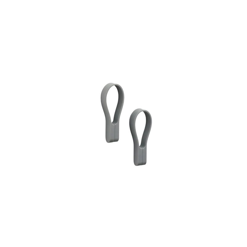 Handtuchhalter Loop 2 Stück, Grau