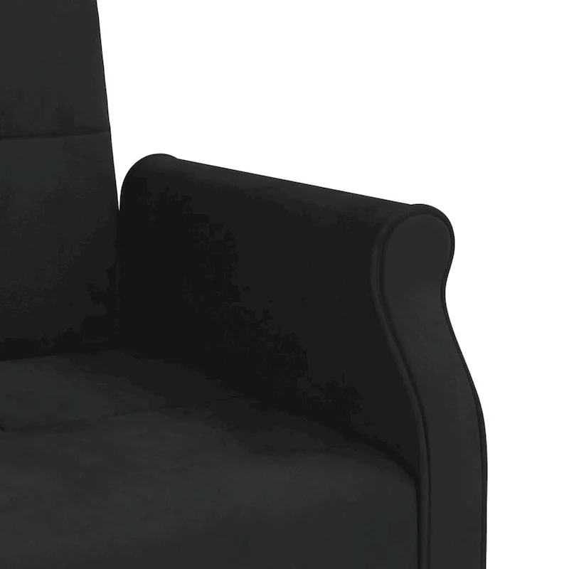 vidaXL Sofa Bed Loveseat Convertible Sofa Bed with Cushions for Studio Velvet - 85 x 35 x 27.6
