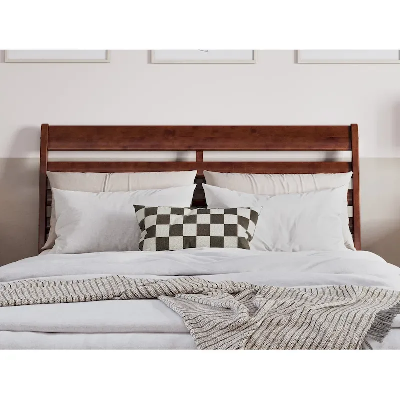 Savannah Solid Wood Headboard with Attachable Charger