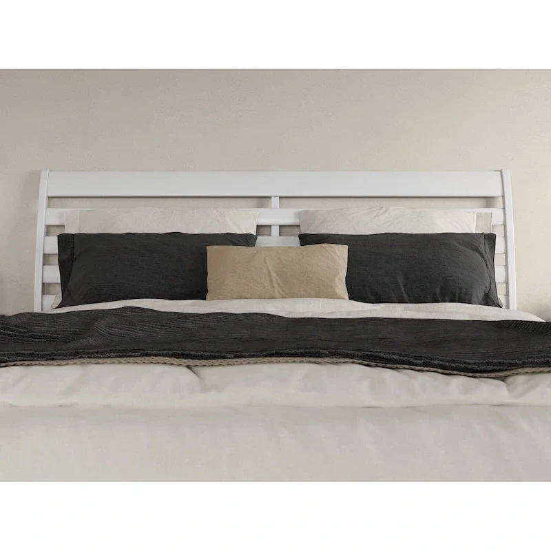 Savannah Solid Wood Headboard with Attachable Charger
