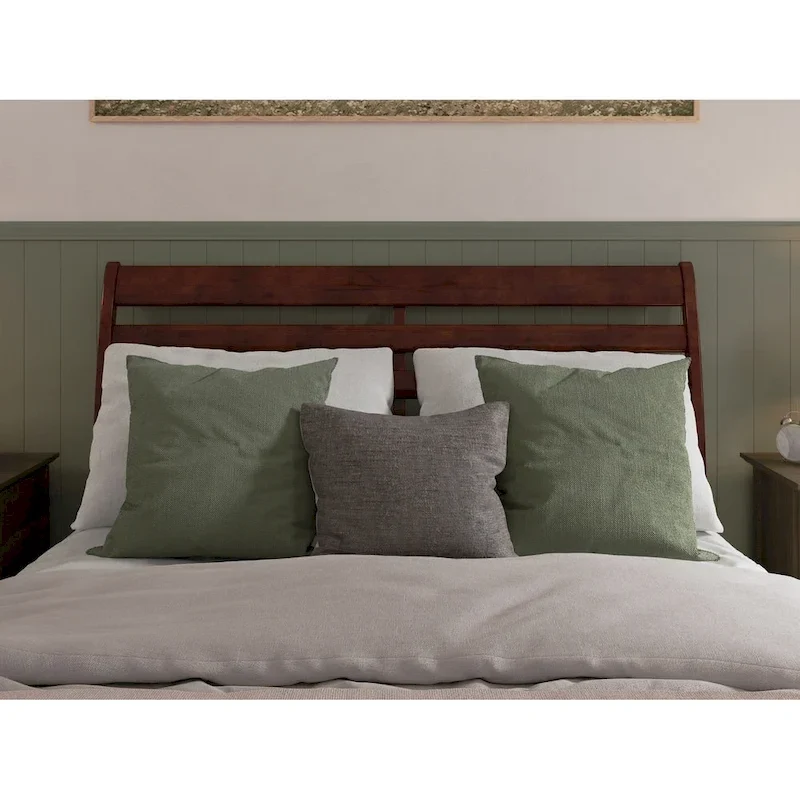 Savannah Solid Wood Headboard with Attachable Charger