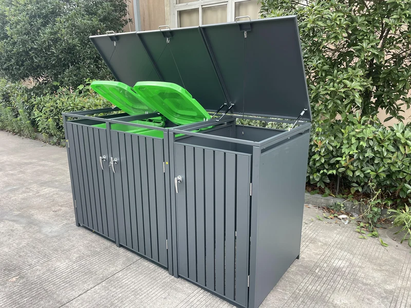 DIRITTO Mülltonnenbox 3er Modell