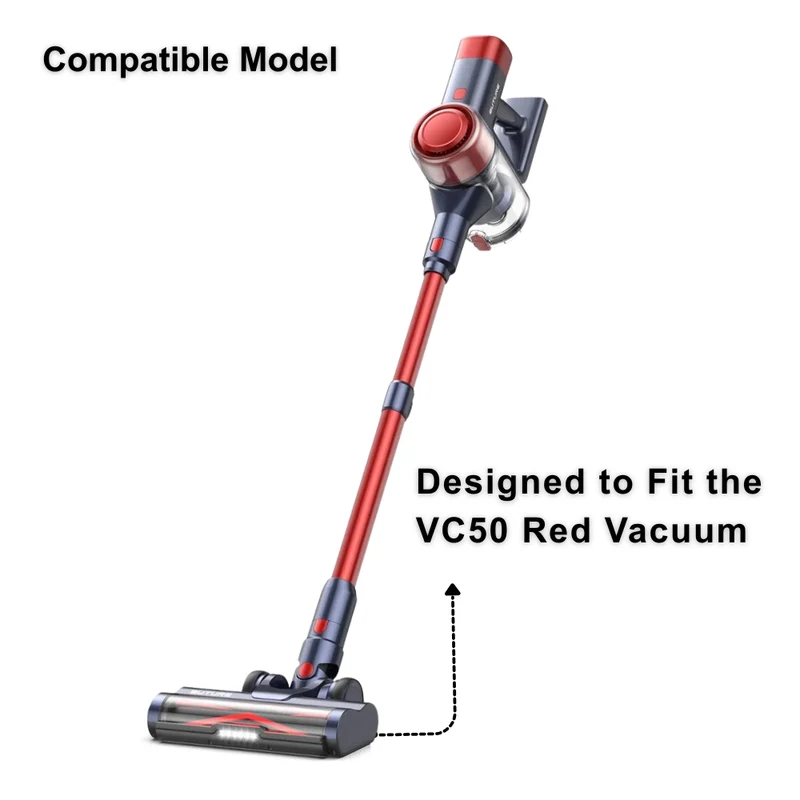 Buture Roller Brush for VC50 Red Vacuum