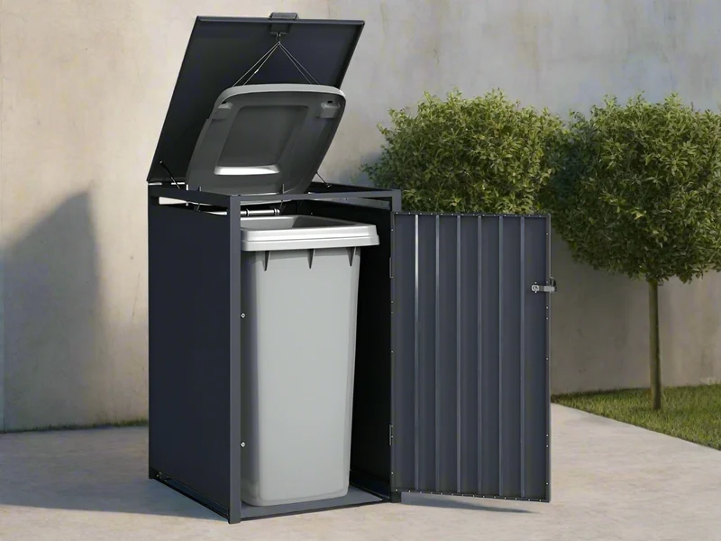 DIRITTO Mülltonnenbox 1er Modell