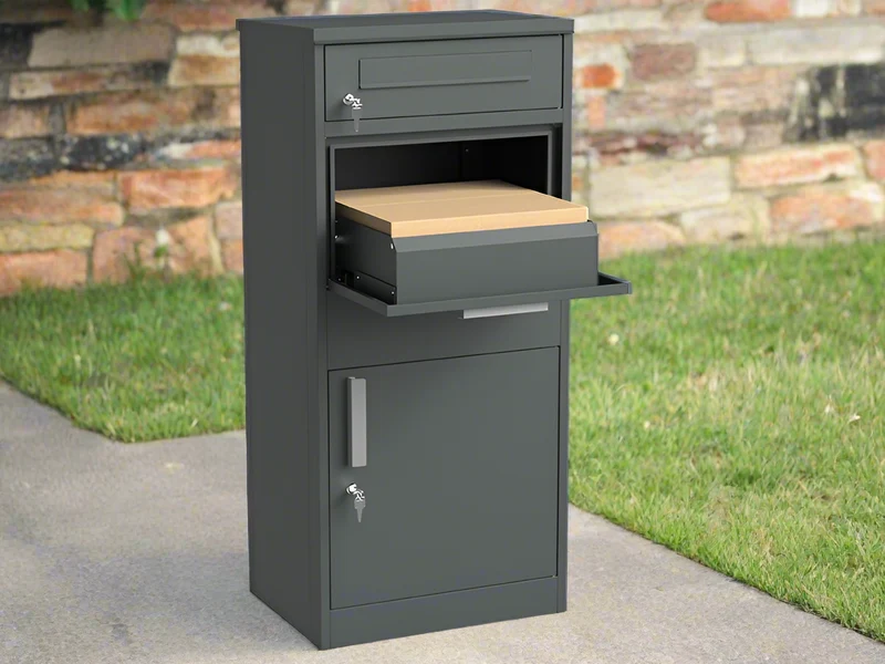 Premium Paketbox mit Briefkasten – sicherer Paketkasten & Briefempfang in einem