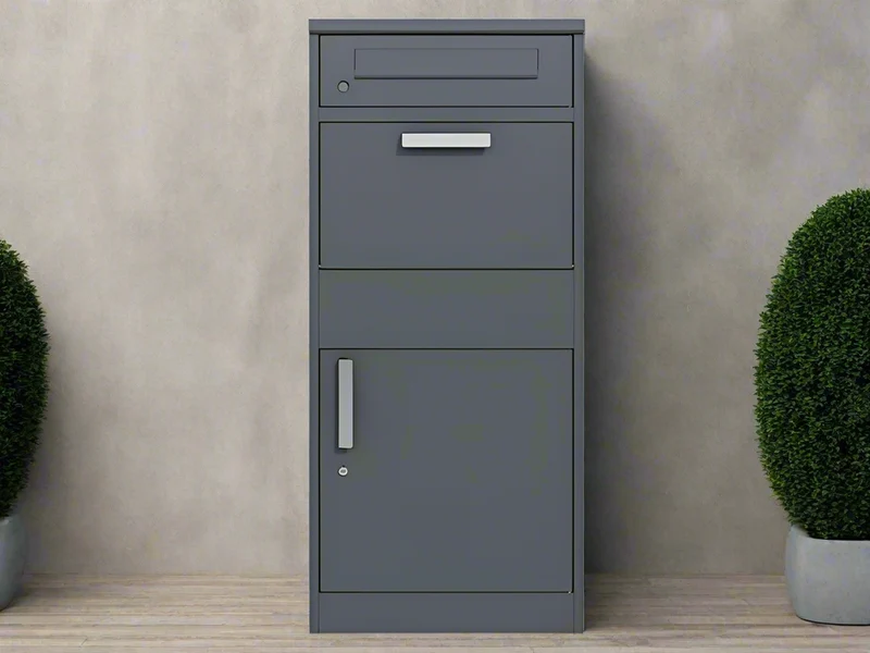Premium Paketbox mit Briefkasten – sicherer Paketkasten & Briefempfang in einem