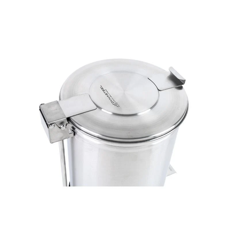 Poubelle Inox avec Pédale - 100 L