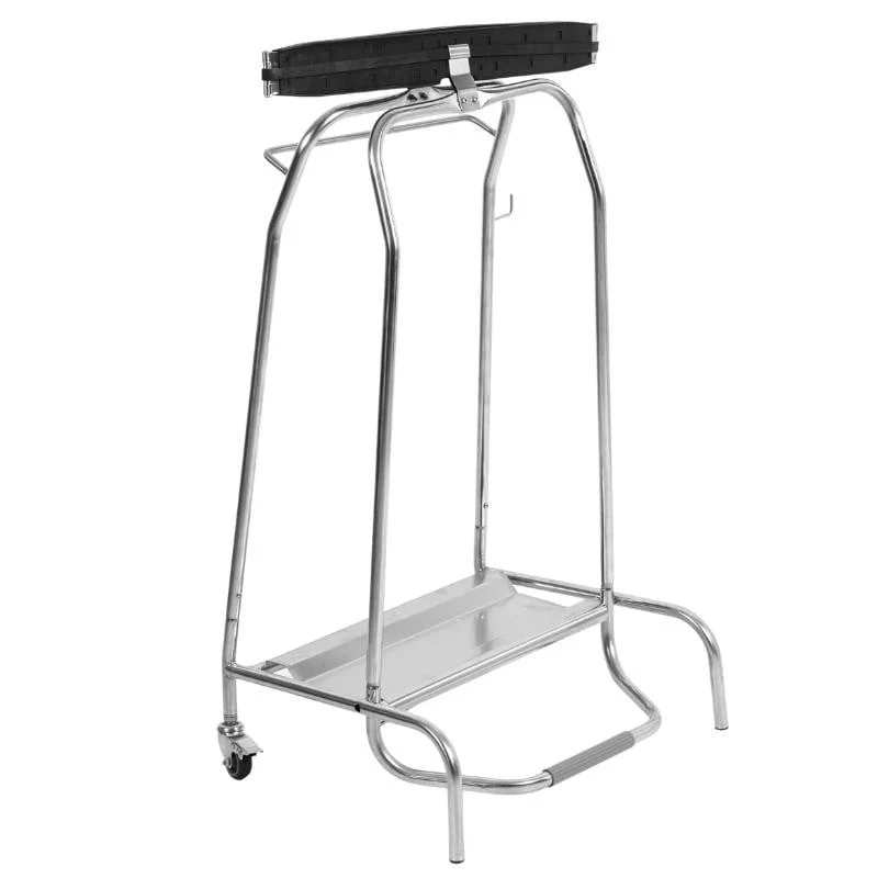 Porte Sac Poubelle Inox - 110 L