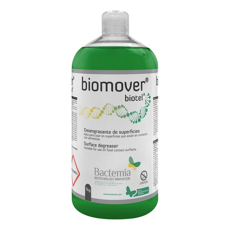 Biomover - Dégraissant enzymatique multi-fonctions, cuisines... - Bidon de 5 kg