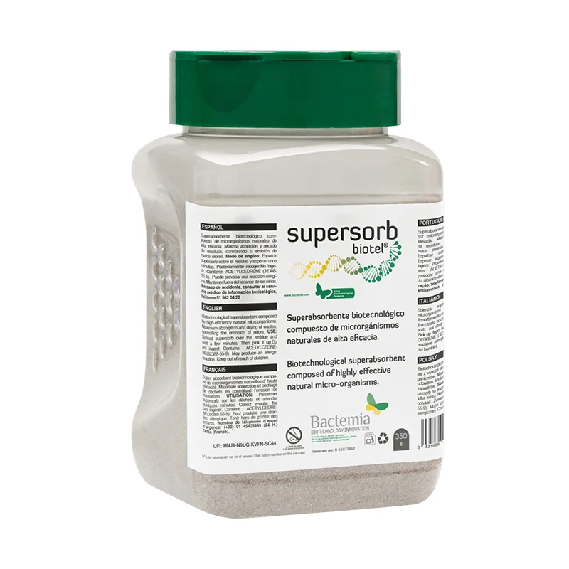 Supersorb - Super absorbant biotechnologique - Boite poudreuse de 350 gr