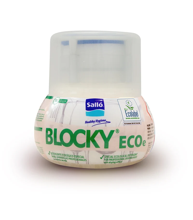 Blocky ECOe - Détergent et rinçage - brillance & séchage - boite de 6 sphères pour lave-verres professionnels