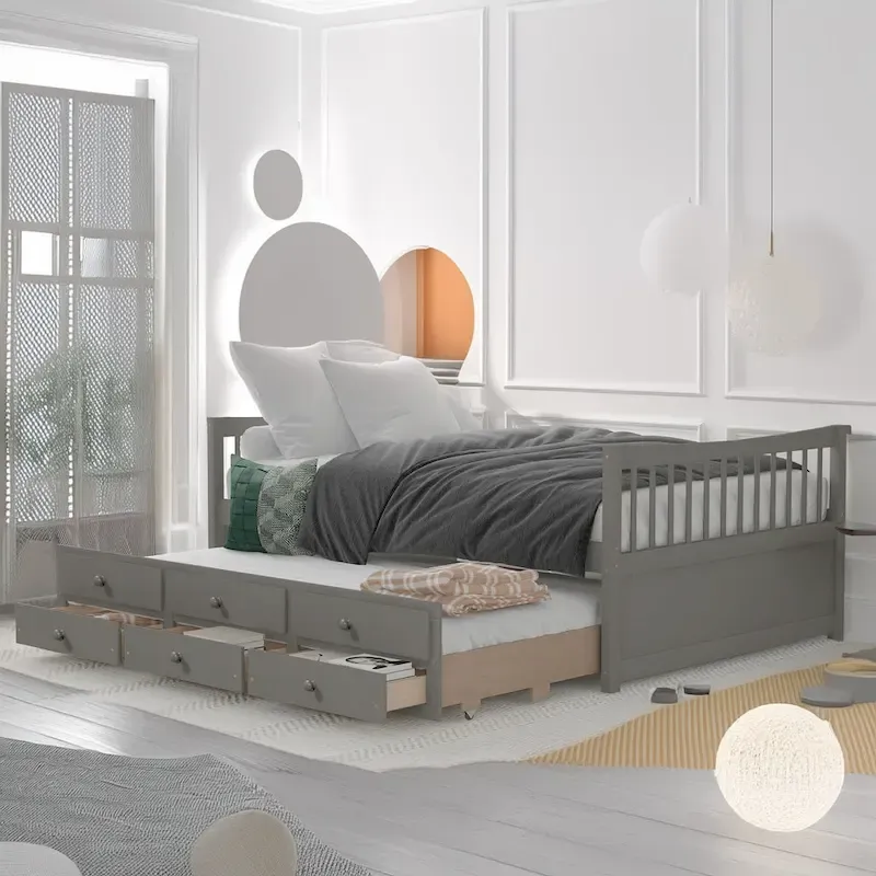 Full size Daybed with Twin size Trundle