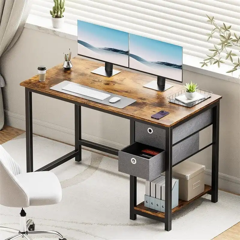 Computer Desk with Drawers