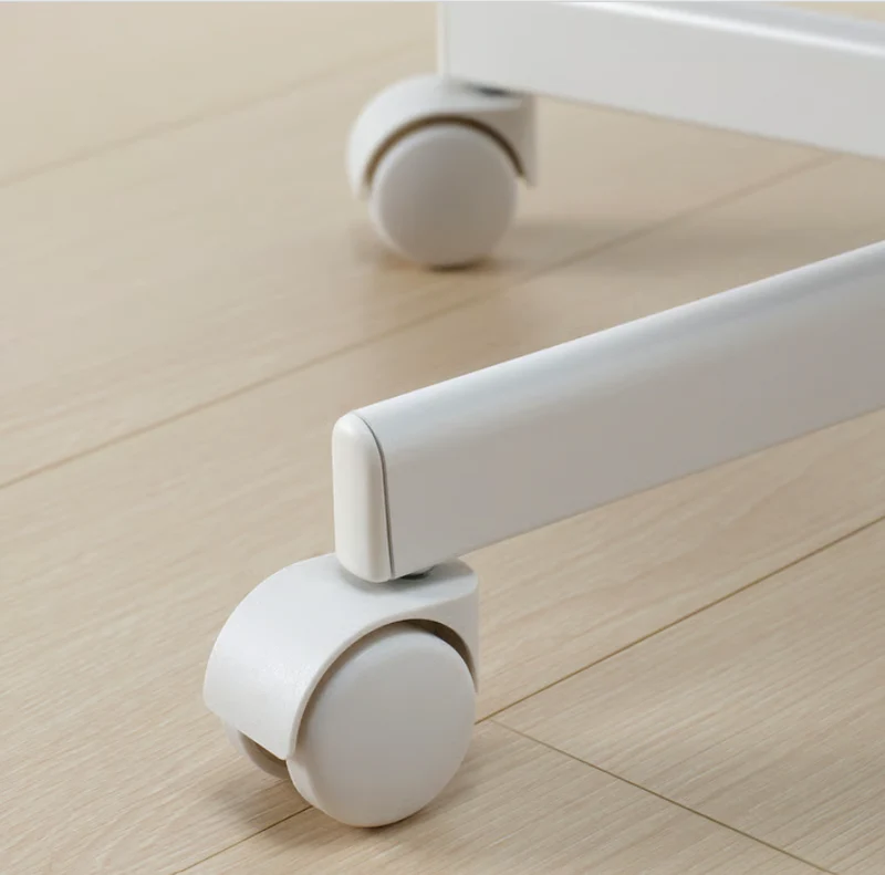 ÖRFJÄLL Chair frame, swivel, white / ÖRFJÄLL Seat shell, white-Vissle green