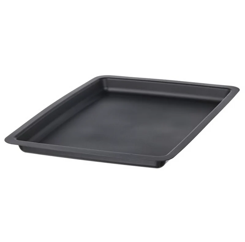 UPPSNOFSAD Storage box, black, 25x17x12 cm/3.5 l / UPPSNOFSAD Lid, black, 25x17 cm