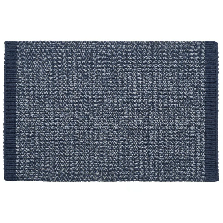 IDROTTSPLATS Door mat, blue, 40x60 cm