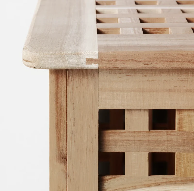 HOL Storage table, acacia, 98x50 cm