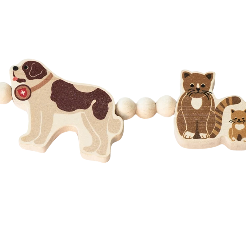 Kinderwagenkette Haustiere