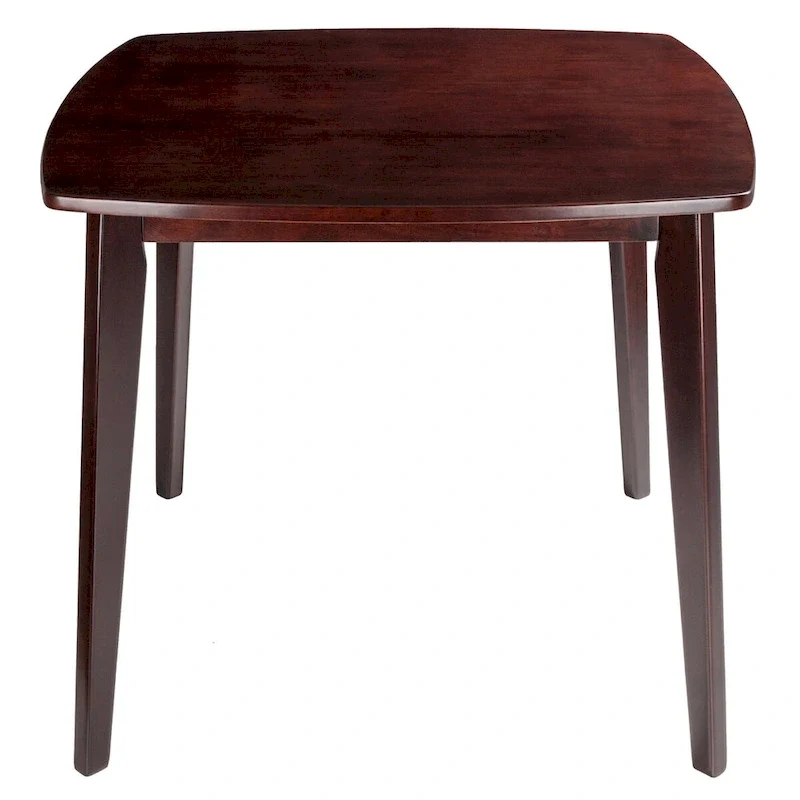 Pauline Dining Table, Walnut - 34.02 x 34.02 x 29.33 inches
