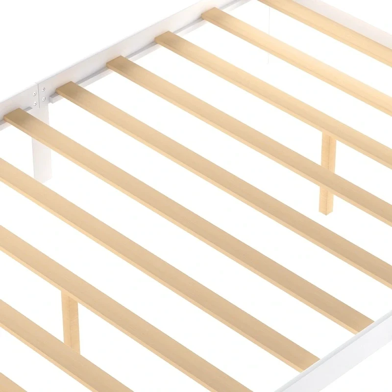 Modern Platform Bed with Under-bed Drawer