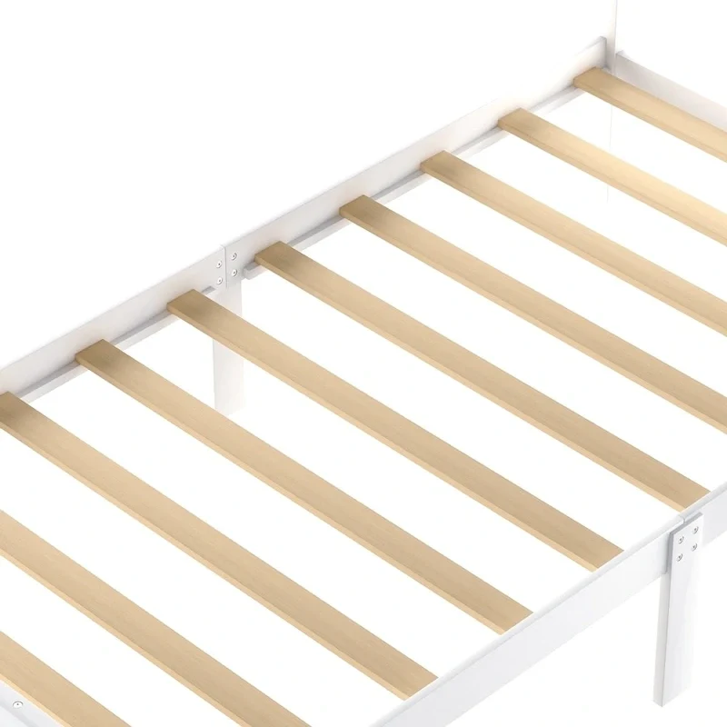 Modern Platform Bed with Under-bed Drawer