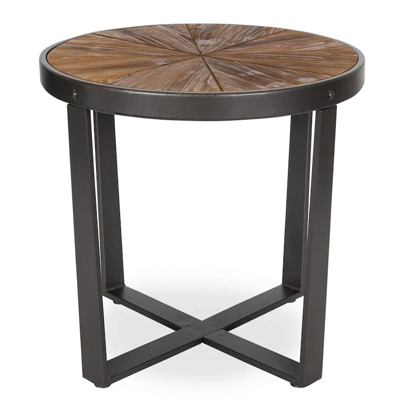 Kate and Laurel Gerhardt Round Side Table - 20x20x18.5