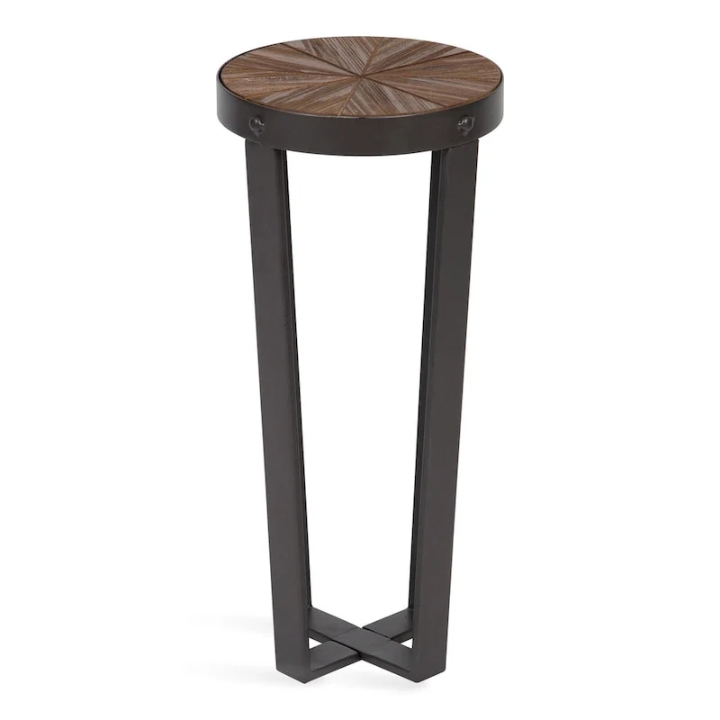 Kate and Laurel Gerhardt Round Side Table - 20x20x18.5